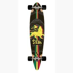  SDS Skateboards Stella Pintail Irie Crest Longboard 