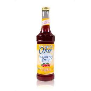 Monin M AS040A 12 750 ml Raspberry Sugar Free Syrup  