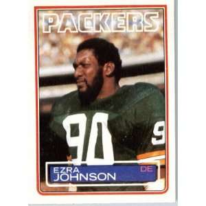  1983 Topps # 81 Ezra Johnson Green Bay Packers Football 