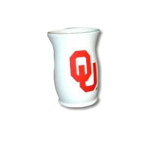 University of Oklahoma Norman OU Sooners   ceramic bathroom tumbler 