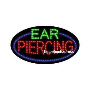  Animated Ear Piercing LED Sign 