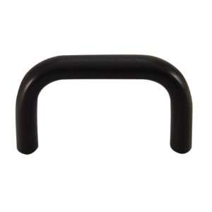   Black Anodized Finish, Aluminum Inch  Oval Pull Handle (1 Each