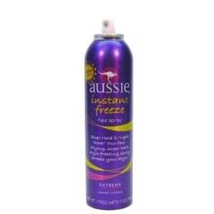 Aussie Instant Freeze Hair Spray Extreme 7 oz. (3 Pack) with Free Nail 