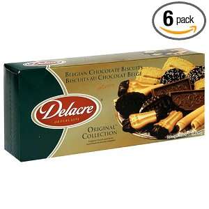 Delacre Original Collection, Belgian Chocolate Biscuits, 7.1 Ounce 