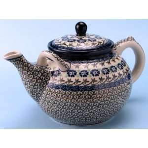 Polish Pottery Teapot Large 7 Cup 