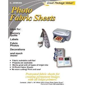  FULL PAGE PHOTO FABRIC SHEETS   3 SIZES Arts, Crafts 