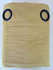 POTTERY BARN Dupioni Silk Grommet Drape, 50 X 108, WHE