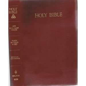    Holy Bible The New King James Version Thomas Nelson Books