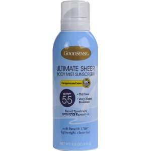  Good Sense Spf 55 Ultimate Sheer Body Mist Sunscreen Case 