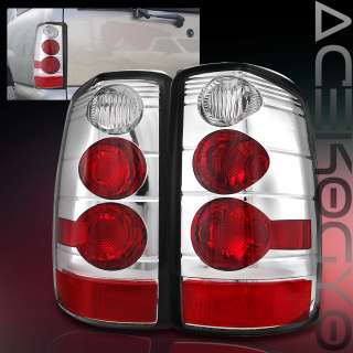 CHEVY 00 01 04 SUBURBAN TAHOE ALTEZZA TAIL LIGHT CRHOME  