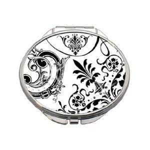  Crystallized Lace Mirror Compact