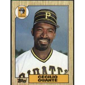  1987 Topps #219 Cecilio Guante [Misc.]