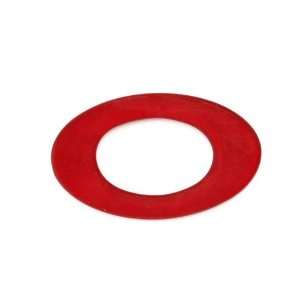  Color Collection Oval Handbag Rings Matte Crimson 2/pkg By 