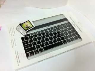 Aluminum iPad 2 Bluetooth Wireless Keyboard Case cover  