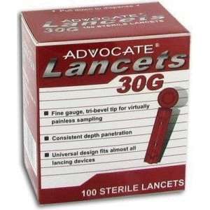  Advocate Lancets 100 ct per box