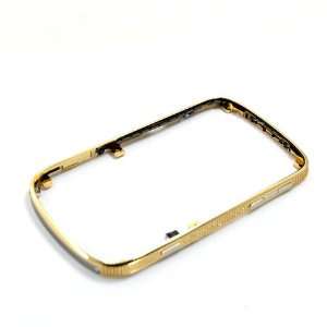  Gold Plated Crystal Faceplate Bezel Housing Fascia Plate 