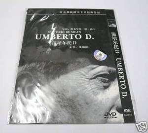 Umberto D, Carlo Battisti, Maria Pia Casilio 1955 DVD  