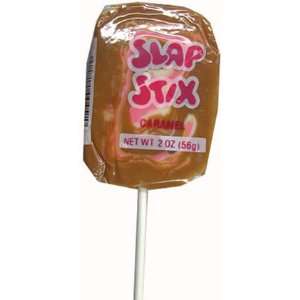 Slap Stix Lollipops   Large Box of 24 Lollipops  Grocery 