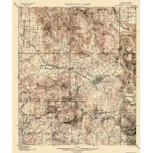  USGS TOPO MAP ESCONDIDO QUAD CALIFORNIA (CA) 1901