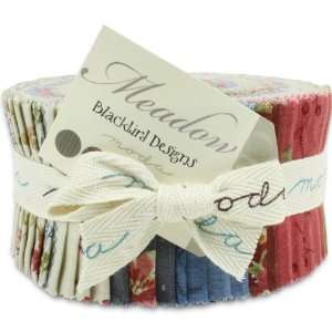  Moda Jelly Roll Fabric Strips  Meadow 2690JR Arts, Crafts 