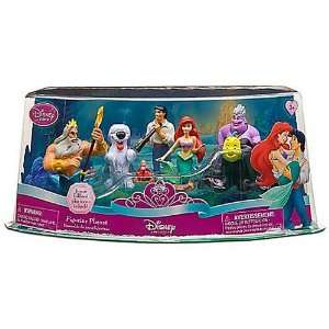   King Triton, Ursula, Prince Eric, Ariel, Flounder, Sebastian Max Toys