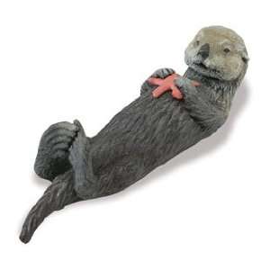  Safari 252829 Sea Otter Animal Figure  Pack of 6 Toys 