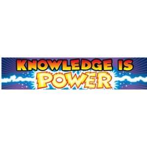   Pack TREND ENTERPRISES INC. BANNER KNOWLEDGE IS POWER 