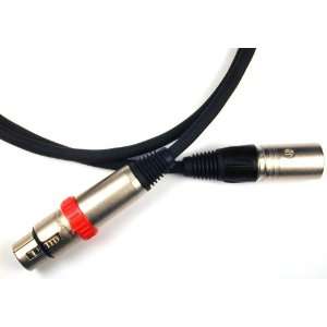   LoZ XLRF to XLRM Hi Def Microphone Cable With Neutrik On/Off Switch