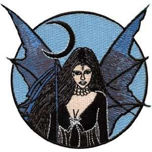 com Artist Jessica Galbreth Gothic Fairy Embroidered Iron On Patch P 