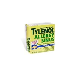 Tylenol Allergy Sinus Maximum Strength Multi Symptom Daytime Relief 