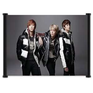  FT Island Kpop Fabric Wall Scroll Poster (24x16) Inches 