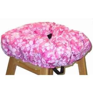  Pink Tye Dye Hibiscus Shopping/High Chair Cover Baby