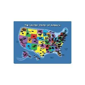   Map of the United States of America   Large Patio, Lawn & Garden