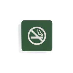  No Smoking Sign,5 1/2 X 5 1/2in,sym,surf   SIGN COMPLY 