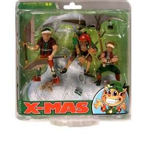   Twisted X Mas  Santas Little Helpers Action Figure Toys & Games