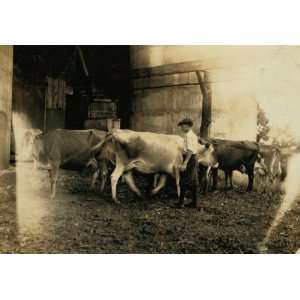  1916 child labor photo Edgar Kitchen 13 yrs. Old gets $3 