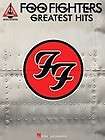 foo fighters greatest hits guitar tab song book 