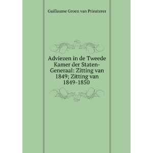  Adviezen in de Tweede Kamer der Staten Generaal Zitting 