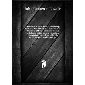   of Missionary Undertakings John Cameron Lowrie  Books