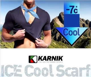 ICE COOL SCARF Neck cooler Non toxic powder wrist COOLING karnic multi 