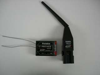 Futaba 12FGH FASST 2.4GHZ Tx R6014FS Rx Heli Mode 2  