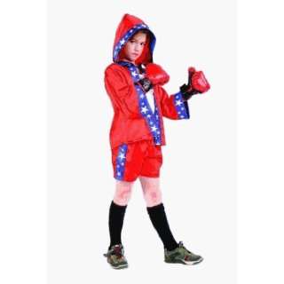   Costumes 90441 M Boxer Costume   Size Child Medium 8 10 Toys & Games