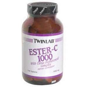  TwinLab Ester C 1000 with Citrus Bioflavonoid Complex 