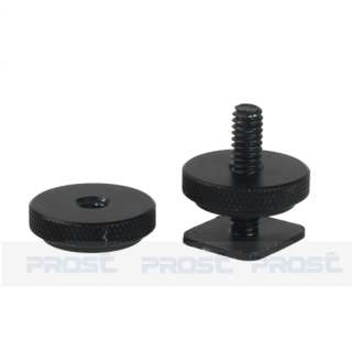 Pro Type 1/4 20 Tripod screw to Flash Hot Shoe Adapter for Canon 