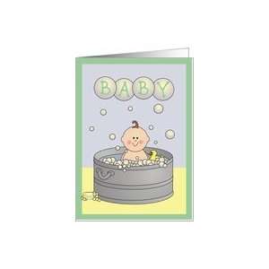  Baby Bubbles New Baby Congratulations Card Health 