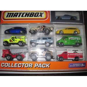 Matchbox Collector Pack Model b560 10 Car pack