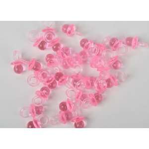 Plastic Mini Pacifiers for Baby Shower Favors, Cake Decorations & Baby 