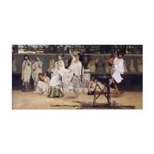 Bacchanal by Sir Lawrence Alma Tadema. Size 22.01 inches width by 10 