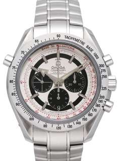 omega speedmaster broad arrow rattrapante watch model ref 3582 31 00