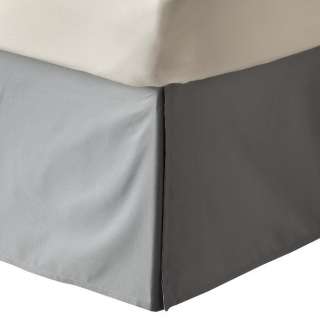 GRAY GREY BEDSKIRT BED SKIRT TWIN FULL QUEEN KING CALIFORNIA KING SIZE 